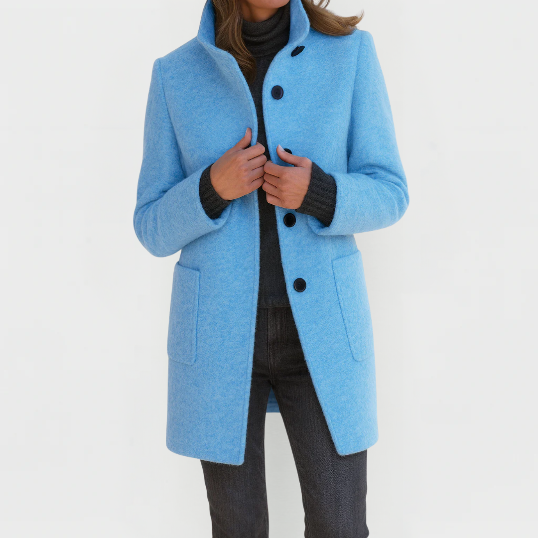 Eleonora | Funnel Neck Coat