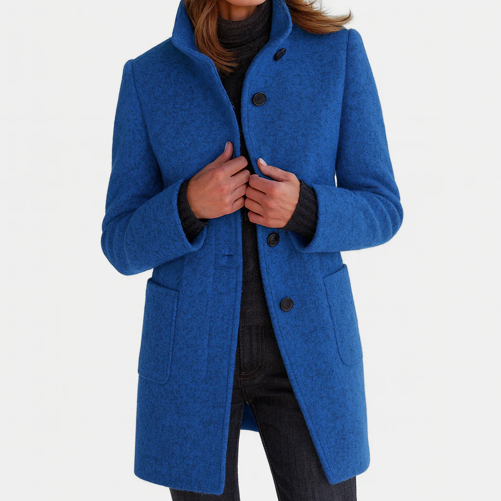 Eleonora | Funnel Neck Coat